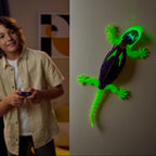 Remote Control Lizard USB Rechargeable Glow In The Dark