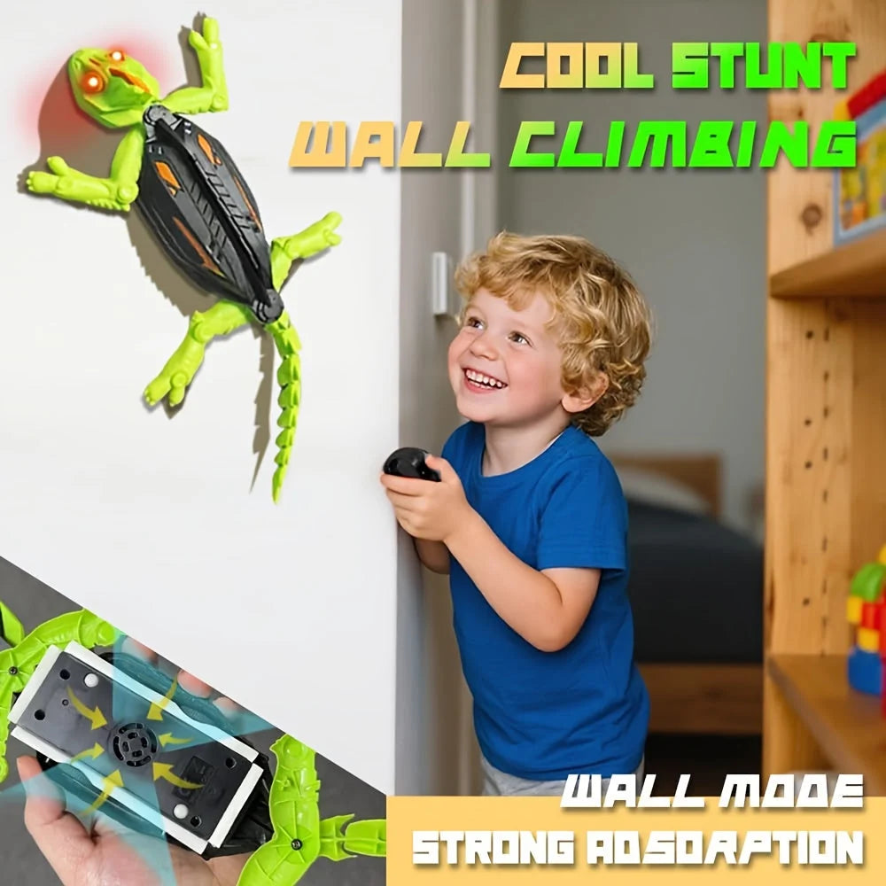 Remote Control Robot Wall & Floor Dual-Mode USB Rechargeable