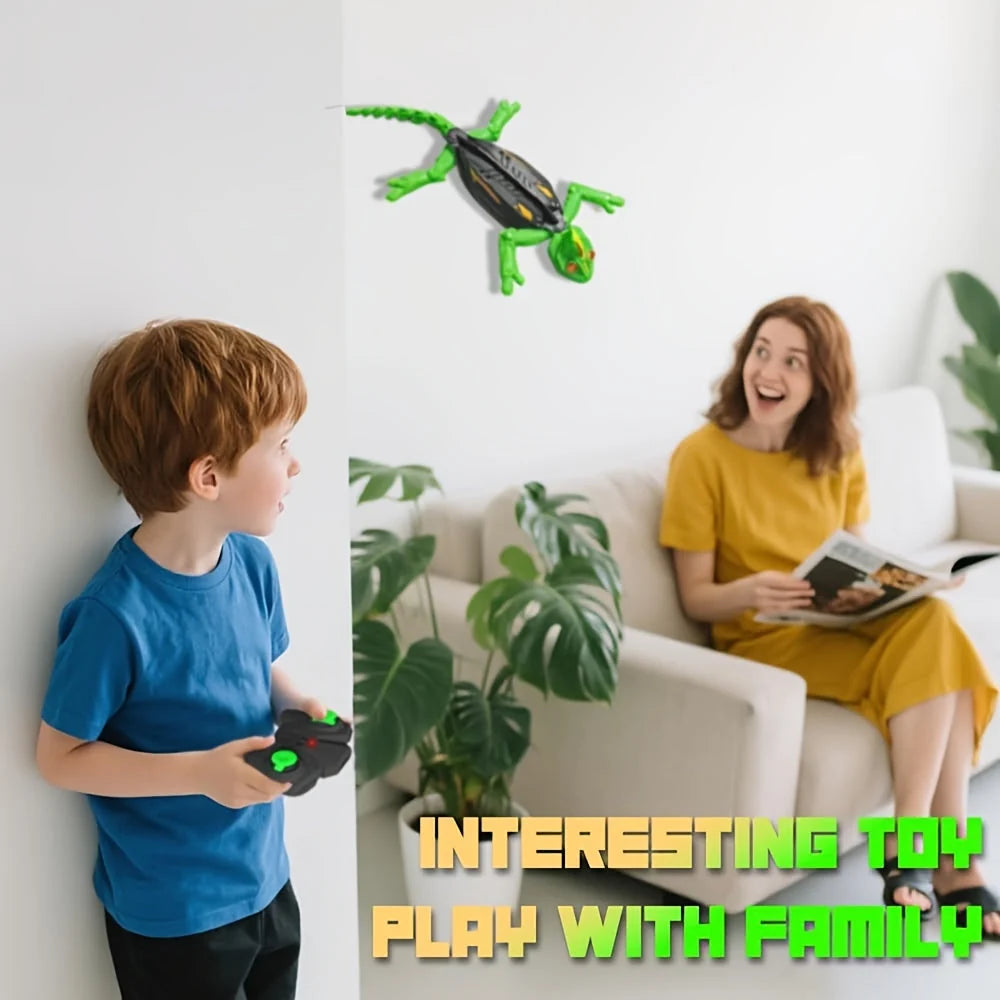 Remote Control Robot Wall & Floor Dual-Mode USB Rechargeable