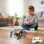 Remote Control Spider Wall-Climbing Vacuum Suction & LED Eyes
