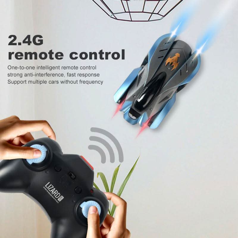 Remote Control Stunt Car Wall-Climbing Suction & 360 Spin