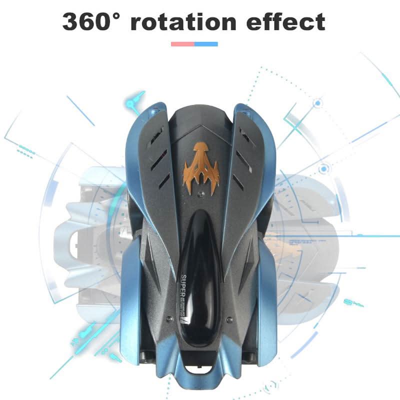 Remote Control Stunt Car Wall-Climbing Suction & 360 Spin