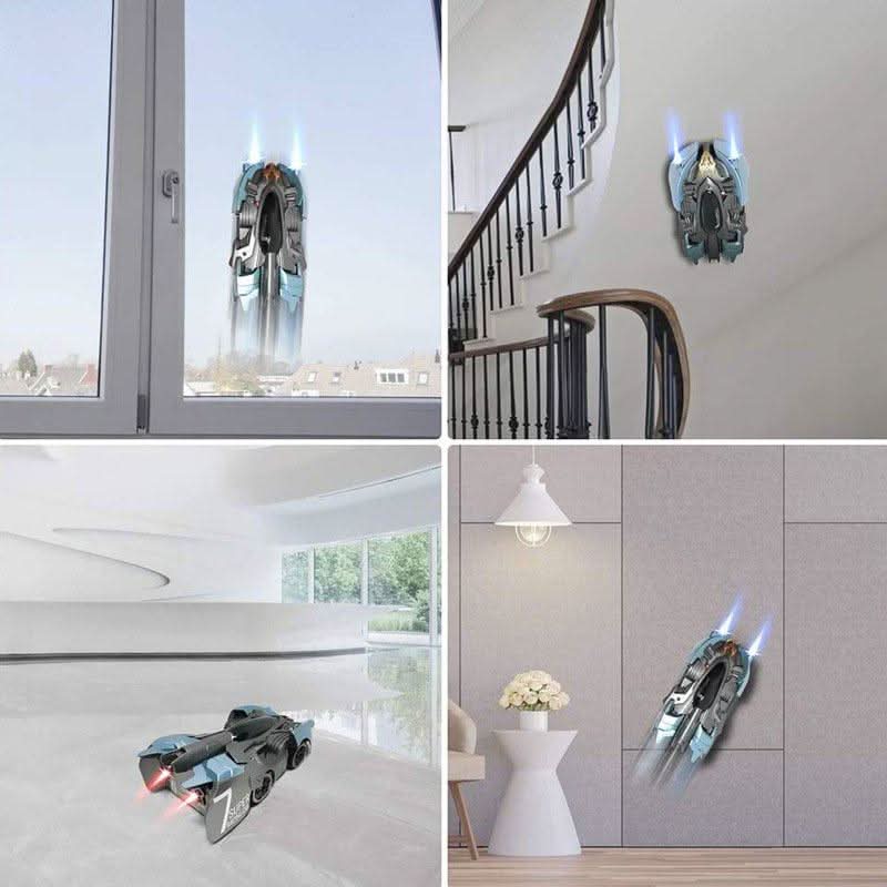 Remote Control Stunt Car Wall-Climbing Suction & 360 Spin