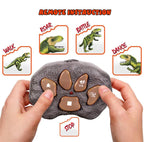 Remote Control T-Rex Walking Roaring LED Lights