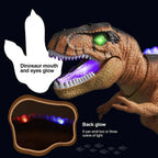 Remote Control T-Rex Walking Roaring LED Lights