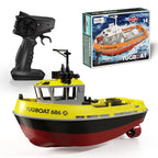 Remote Control Tugboat Dual Motors USB Rechargeable