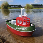 Remote Control Tugboat Dual Motors USB Rechargeable