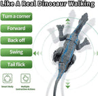 Remote Control Velociraptor Walking & Growling Glowing 3D Eyes