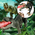 Remote-Controlled Dinosaur Walking Mist & Sound Rechargeable