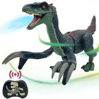 Remote-Controlled Dinosaur Walking Mist & Sound Rechargeable