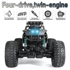 Remote-Controlled Monster Truck 4WD Metal Chassis High Speed