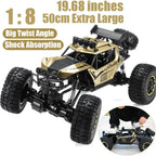 Remote-Controlled Monster Truck 4WD Metal Chassis High Speed