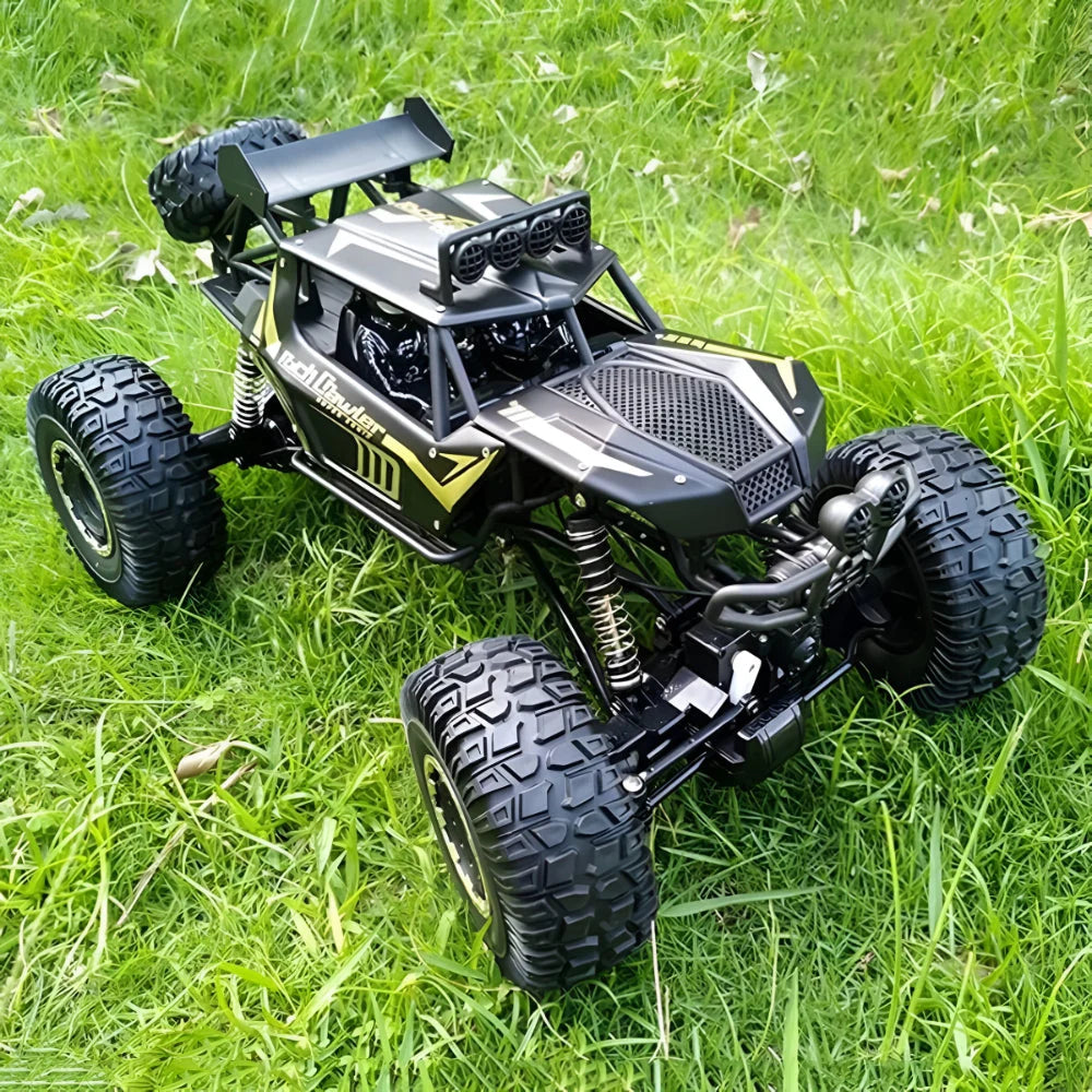 Remote-Controlled Monster Truck 4WD Metal Chassis High Speed