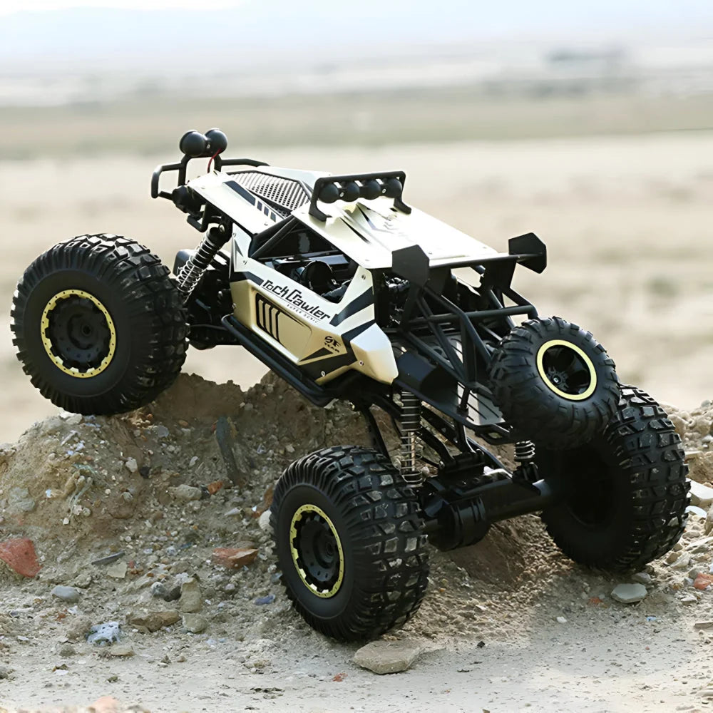 Remote-Controlled Monster Truck 4WD Metal Chassis High Speed