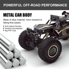 Remote-Controlled Monster Truck 4WD Metal Chassis High Speed