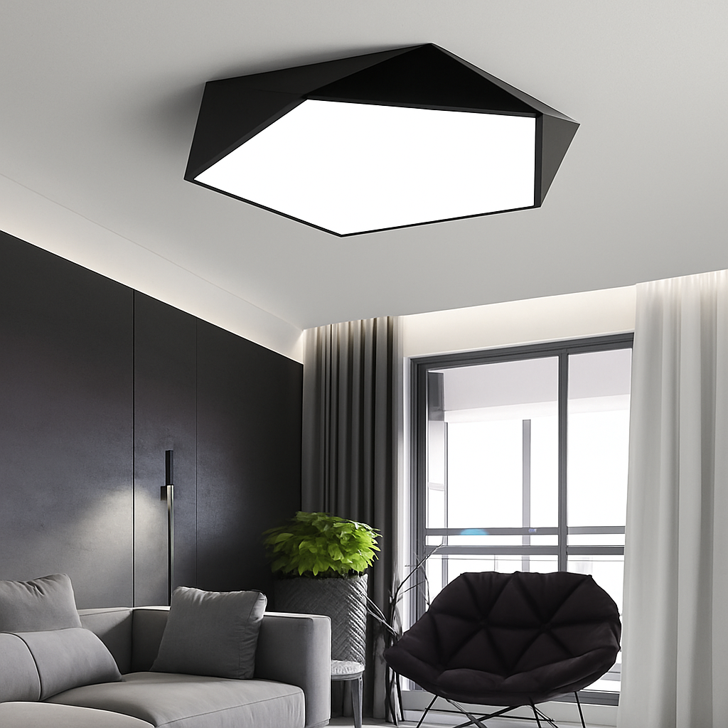 Remote-Dimmable & Color-Adjustable LED Ceiling Light