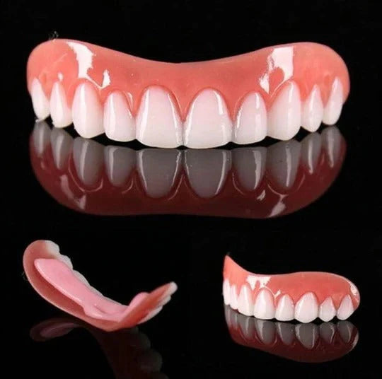Removable Teeth Cover Slim & Natural-Looking Slip-On Fit