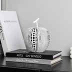 Resin Polka Dot Apple Sculpture (Compact)