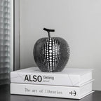 Resin Polka Dot Apple Sculpture (Compact)