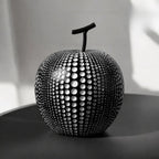Resin Polka Dot Apple Sculpture (Compact)