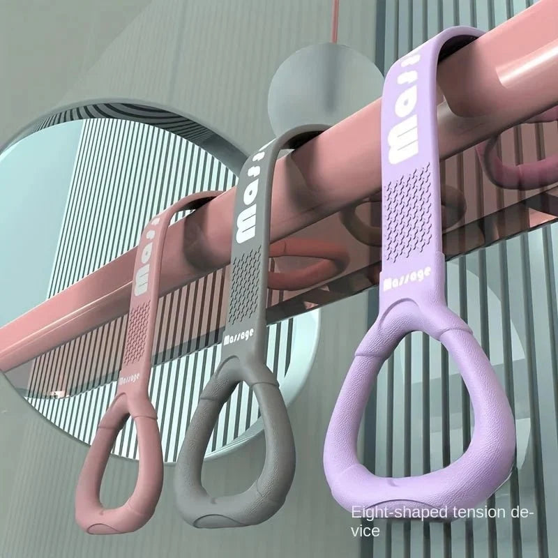 Resistance Band Figure-8 Molded Rubber Non-Slip Handles
