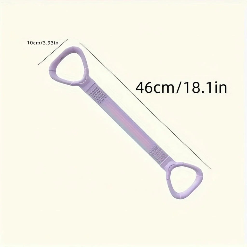 Resistance Band Figure-8 Molded Rubber Non-Slip Handles