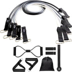 Resistance Band Set Up To 150 Lb Padded Handles