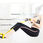 Resistance Bands Portable With Pedals & Handles