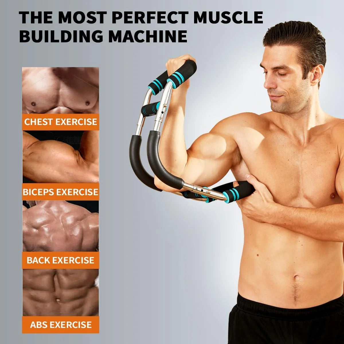 Resistance Trainer Adjustable Resistance Ergonomic Non-Slip Grips