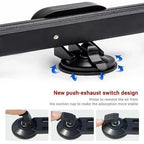 Retractable Car Sunshade Reflective Aluminum Adjustable 59-79 Inch Fit