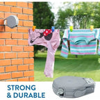 Retractable Clothesline 472 Inch Extendable Swivel Base