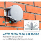 Retractable Clothesline 472 Inch Extendable Swivel Base