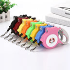Retractable Dog Leash Automatic Traction 16.4-Foot & Tangle-Free