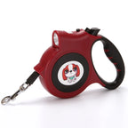 Retractable Dog Leash Automatic Traction 16.4-Foot & Tangle-Free