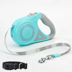 Retractable Dog Leash One-Hand Brake & Auto Retract