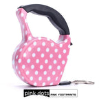 Retractable Leash 16.4 Ft Lightweight Patterned Strap