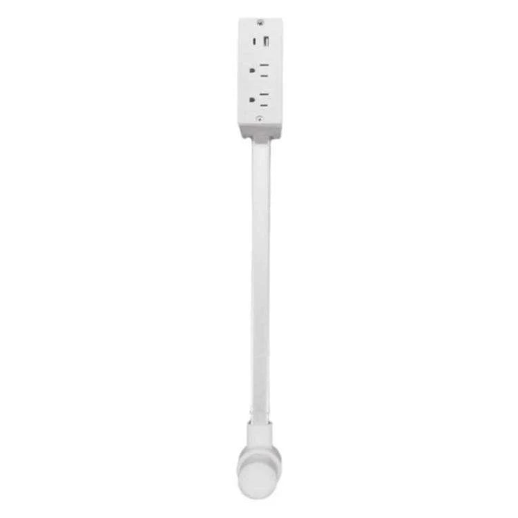 Retractable Outlet Extender 2 Outlets & USB A/C Fast Charge