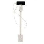 Retractable Outlet Extender 2 Outlets & USB A/C Fast Charge