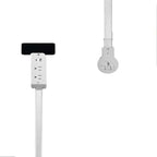 Retractable Outlet Extender 2 Outlets & USB A/C Fast Charge