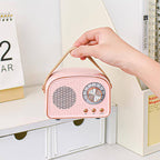 Retro Bluetooth & FM Portable Speaker (8-Hour Battery)