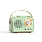 Retro Bluetooth & FM Portable Speaker (8-Hour Battery)
