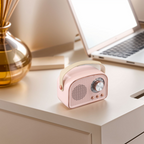 Retro Bluetooth & FM Portable Speaker (8-Hour Battery)