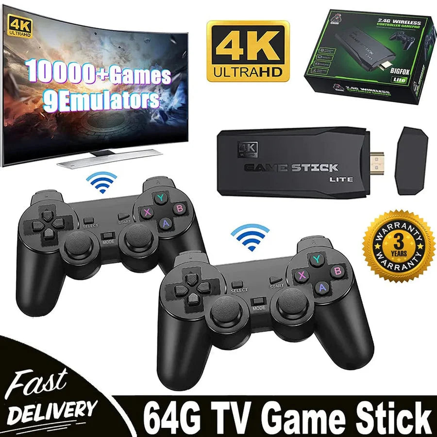Retro Game Console 20,000 Games Wireless Controllers