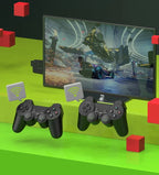 Retro Gaming Console 20,000 Classic Games 4K Wireless Controllers