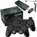 Retro HDMI Game Stick 4K Preloaded Games & Wireless Controllers
