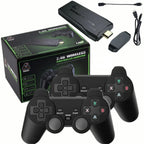 Retro HDMI Game Stick 4K Preloaded Games & Wireless Controllers