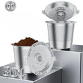 Reusable Coffee Capsule Stainless Steel Micro-Mesh Cool-Touch Lid