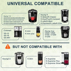 Reusable Coffee Capsule Stainless Steel Micro-Mesh Cool-Touch Lid