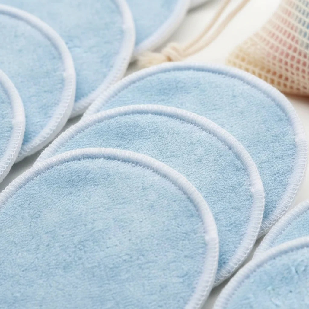 Reusable Makeup Pads Bamboo Fiber Set of 5