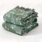 Reversible 100% Cotton Mandala Blanket (All-Season)